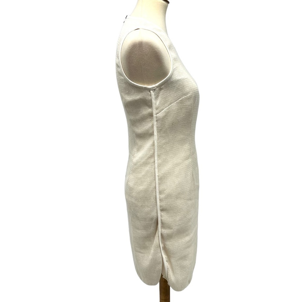 Sea New York Cream mesh Sheath Dress Womens 4 NWT - Picture 6 of 14